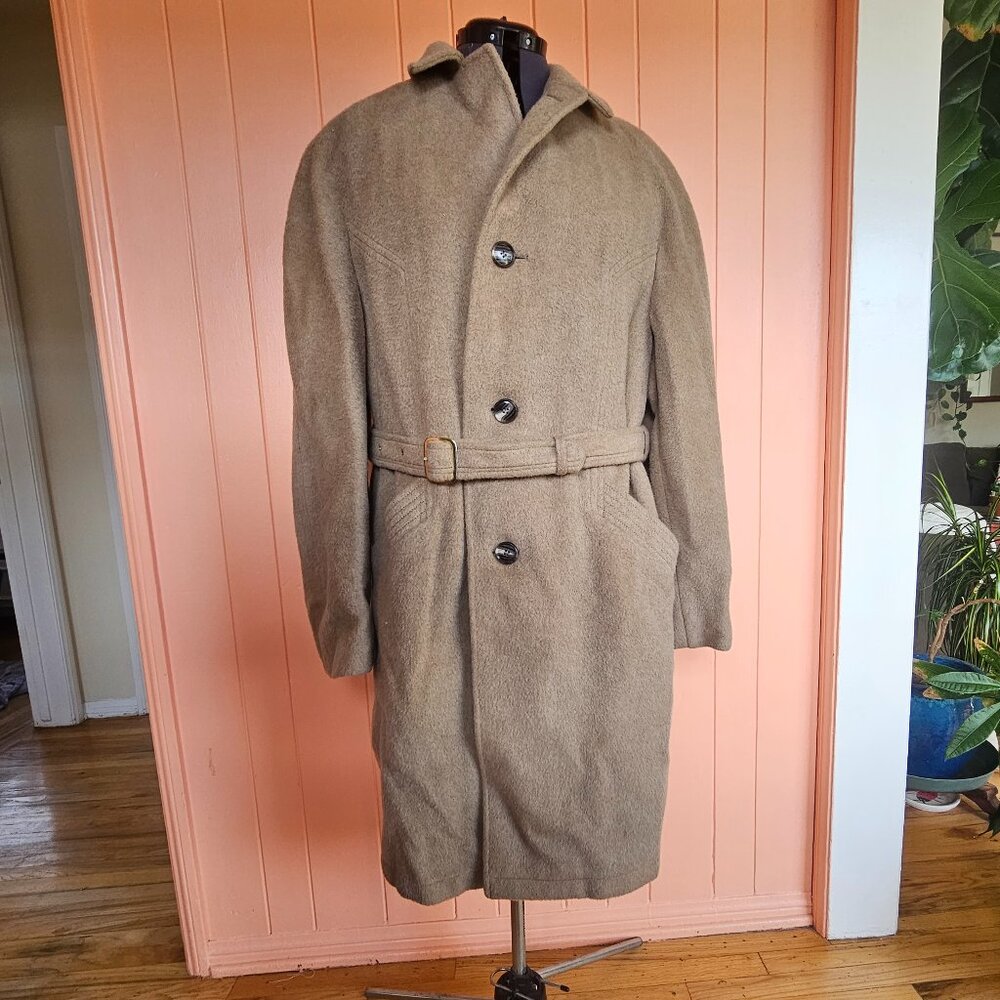 Vintage Men's Mohair Coat